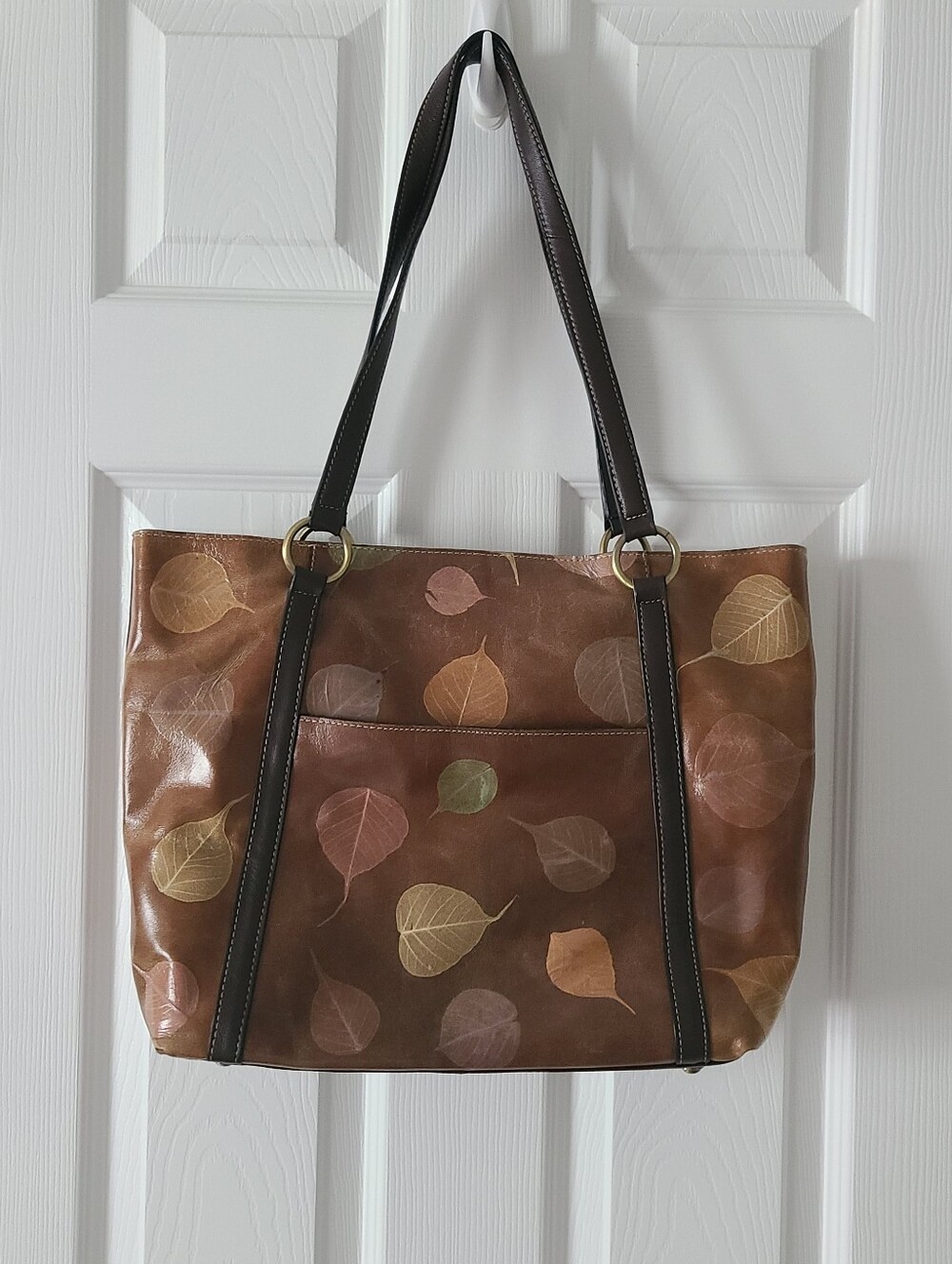 Firenze Bella Leaf Tote - Picture 5 of 9